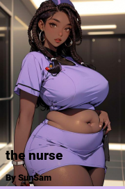 Book cover for The nurse, a weight gain story by SunSam