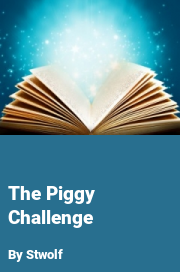 Book cover for The piggy challenge, a weight gain story by Stwolf