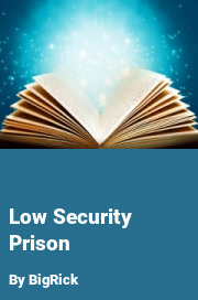 Book cover for Low security prison, a weight gain story by BigRick
