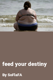 Book cover for Feed your destiny, a weight gain story by SoFlaFA
