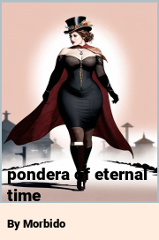Book cover for Pondera of eternal time, a weight gain story by Morbido