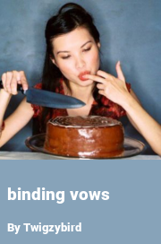 Book cover for Binding vows, a weight gain story by Twigzybird