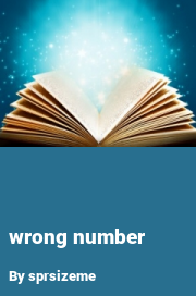 Book cover for Wrong number, a weight gain story by Sprsizeme