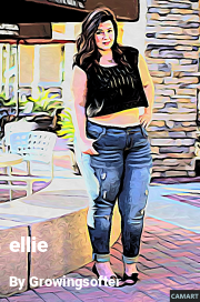 Book cover for Ellie, a weight gain story by Growingsofter