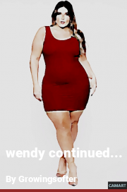 Book cover for Wendy continued..., a weight gain story by Growingsofter