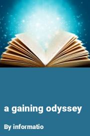 Book cover for A gaining odyssey, a weight gain story by Informatio