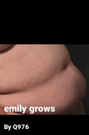Book cover for Emily grows, a weight gain story by Q976