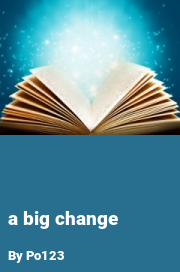 Book cover for A big change, a weight gain story by Po123