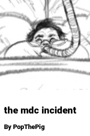 Book cover for The mdc incident, a weight gain story by PopThePig