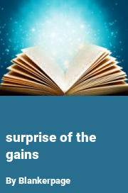 Book cover for Surprise of the gains, a weight gain story by Blankerpage