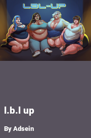 Book cover for L.b.l up, a weight gain story by Adsein