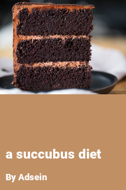 Book cover for A succubus diet, a weight gain story by Adsein