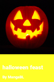 Book cover for Halloween feast, a weight gain story by MangaBL
