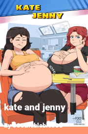 Book cover for Kate and jenny, a weight gain story by 333Blebleble333