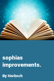 Book cover for Sophias improvements., a weight gain story by Horbsch