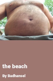 Book cover for The beach, a weight gain story by Badhansel
