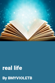Book cover for Real life, a weight gain story by BMYVIOLETB