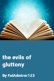 Book cover for The evils of gluttony, a weight gain story by FatAdmirer123
