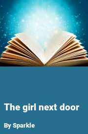 Book cover for The girl next door, a weight gain story by Sparkle