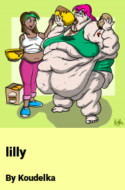 Book cover for Lilly, a weight gain story by Koudelka