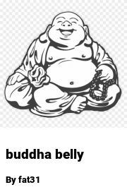 Book cover for Buddha belly, a weight gain story by Fat31