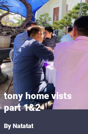 Book cover for Tony home vists part 1&2, a weight gain story by Natatat