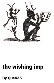 Book cover for The wishing imp, a weight gain story by Que435