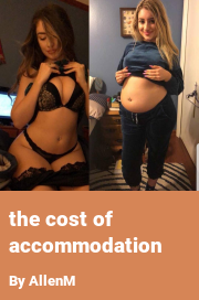 Book cover for The cost of accommodation, a weight gain story by AllenM