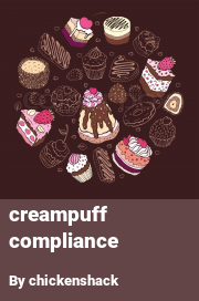 Book cover for Creampuff compliance, a weight gain story by Chickenshack