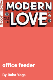 Book cover for Office feeder, a weight gain story by Reflection Of Perfection