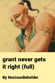 Book cover for Grant never gets it right (full), a weight gain story by FilmFetishist