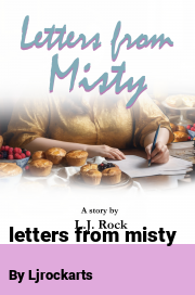 Book cover for Letters from misty, a weight gain story by Ljrockarts