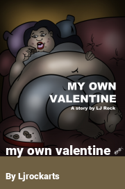 Book cover for My own valentine, a weight gain story by Ljrockarts