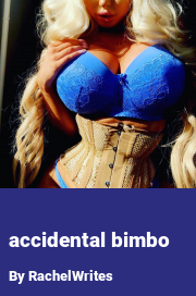 Book cover for Accidental bimbo, a weight gain story by RachelWrites