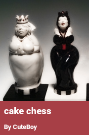 Book cover for Cake chess, a weight gain story by CuteBoy