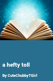 Book cover for A hefty toll, a weight gain story by CuteChubbyTGirl