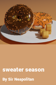 Book cover for Sweater season, a weight gain story by Sir Neapolitan