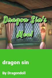 Book cover for Dragon sin, a weight gain story by Dragondoll