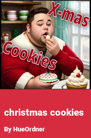 Book cover for Christmas cookies, a weight gain story by HueOrdner