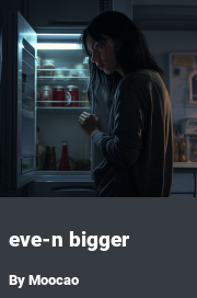 Book cover for Eve-n bigger, a weight gain story by Moocao