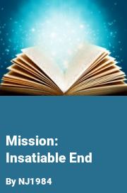 Book cover for Mission: insatiable end, a weight gain story by NJ1984