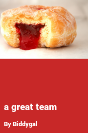 Book cover for A great team, a weight gain story by Biddygal