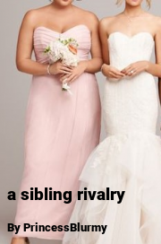 Book cover for A sibling rivalry, a weight gain story by PrincessBlurmy