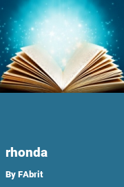 Book cover for Rhonda, a weight gain story by FAbrit