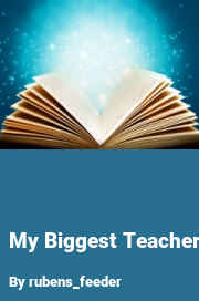 Book cover for My biggest teacher, a weight gain story by Rubens_feeder