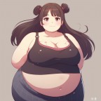 FatPiggyPrincess101, a 365lbs feedee From United States