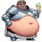 Flabinista, a 294lbs feedee From United Kingdom