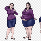 Growinggirl32, a 200lbs feedee From Germany