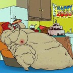 Aspiringlandwhale, a 400lbs feedee From United States