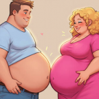 Growing2gether, a 364lbs mutual gainer From United Kingdom